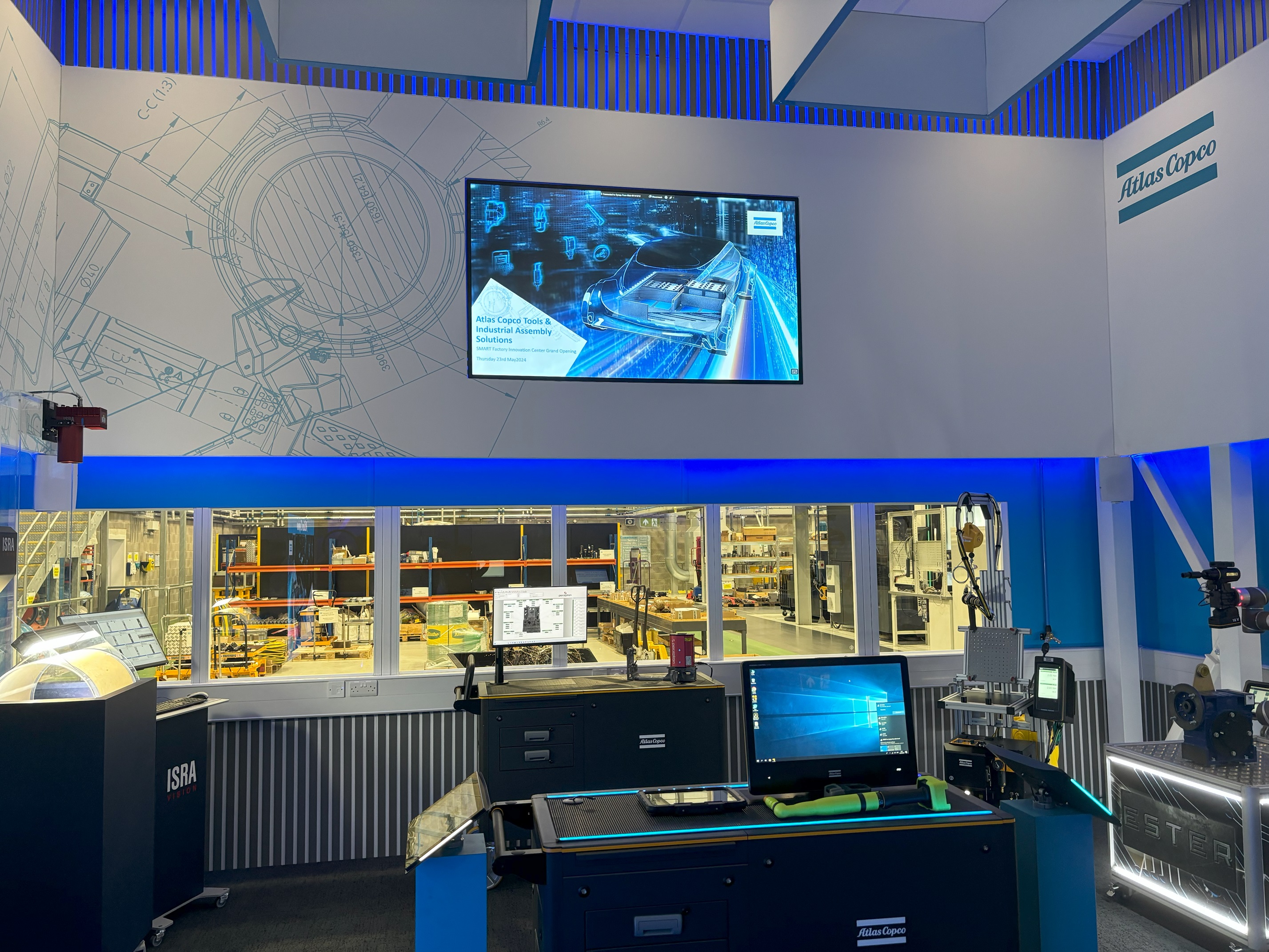 Manufacturing Management Atlas Copco Launches Smart Factory